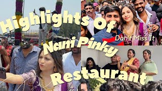 📌 Vizag Highlights Of Nani Pinky Restaurant harshasai harshasaiforyou harshasaitelugu nanipinky [upl. by Eserahs508]