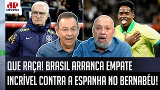 quotO Dorival tá RESGATANDO A DIGNIDADE da Seleção O Brasil MOSTROU VERGONHA dequot 3 a 3 com Espanha [upl. by Anielram731]