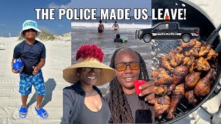 THE POLICE KICKED US OFF THE BEACH [upl. by Yve]