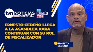 Ernesto Cedeño en la Asamblea Comprometido con su rol de fiscalizador [upl. by Micky898]