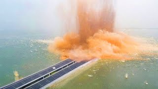 Voici Comment Une Route Américaine Est Tombée Dans La Mer [upl. by Aleunamme]