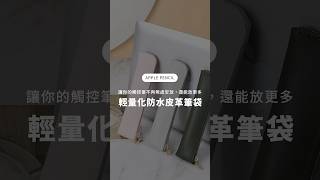 無處安放的Apple Pencil quot輕量化防水皮筆袋quot 也可以放其他文具｜GS 3C手機平板配件 [upl. by Ilrahc]