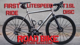 First Ride Litespeed T1SL DISC [upl. by Amzaj155]