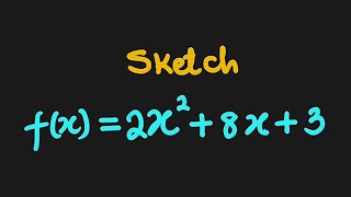 Graph Transformations  Sketching a quadratic function [upl. by Adiela]