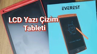 Everest EVDY100 Dijital LCD Yazı Çizim Tableti [upl. by Nonie]