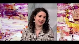 Sarah Steele Chats The Good Fight  New York Live TV [upl. by Saqaw]