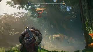 GOD OF WAR RAGNAROK FREYA SIDE QUEST DREKI BOSS FIGHT  FANTASMA DE ESCARCHA BOSS FIGHT [upl. by Ender541]