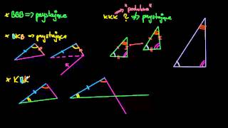 Cechy przystawania trójkątów [upl. by Draper668]