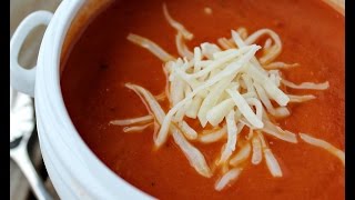 Kremalı Domates Çorbası  Kolay Tarif  Low Carb Tomato Soup Glutenfree [upl. by Samid]