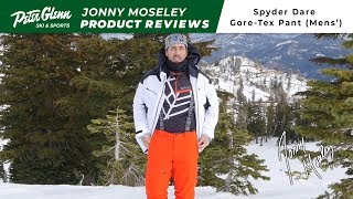 2019 Spyder Dare GORETEX Insulated Ski Pant Review By Peter Glenn [upl. by Binny554]