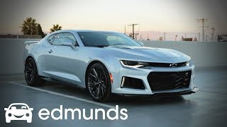 2018 Chevrolet Camaro ZL1 Model Review  Edmunds [upl. by Eerej]