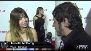 Interview Jennette McCurdy Talks Netflix Series quotBetweenquot [upl. by Ahsiele705]