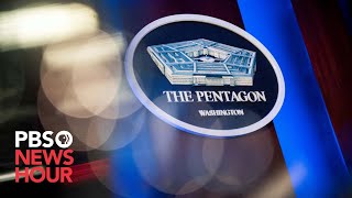 WATCH LIVE Pentagon holds daily briefing after Senate passes bill with troop pay raise [upl. by Htenek]