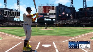 MLB The Show 23  Los Angeles Dodgers vs Atlanta Braves  Gameplay PS5 UHD 4K60FPS [upl. by Limber]