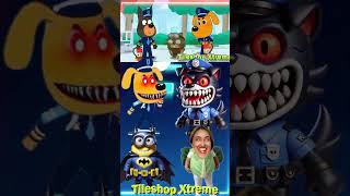 Sheriff Labrador🆚 Paw Patrol🆚 Minions Batman 🆚 Vlad And Niki Dame Tu Cosita tileshop coffindance [upl. by Bullis]