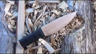 Make Your Own Training Knife WhittlingCarving [upl. by Krenn]