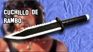 Cómo Hacer el Cuchillo de Rambo con Cartón [upl. by Bakeman]