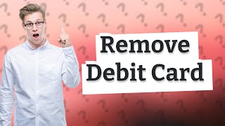 How do I remove my debit card from Affirm [upl. by Hatokad]