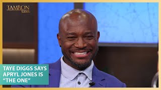 Taye Diggs Says Apryl Jones Is “The One” [upl. by Malinin]