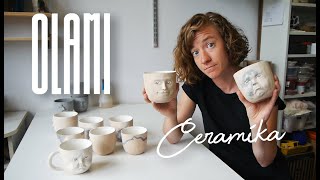 Pracownia ceramiczna Olami art Pokazowe szkliwienie [upl. by Miarhpe]