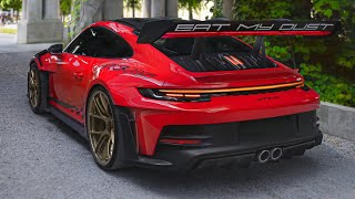 2023 Porsche 992 GT3 RS  Sound Drift Start Up [upl. by Ylera]