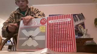 Bahama 30quot hugger ceiling fan unboxing [upl. by Neiht881]