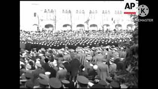 Memorial parade in honor of the death of Marshal Malinovsky [upl. by Agarhs]