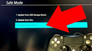 How to Reinstall PS4 System Software Without Losing Data  PS4 Update error FIX [upl. by Janerich]