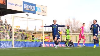 Pitchside Angle Goals v Forest Green [upl. by Snoddy]