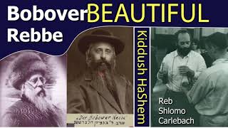 Shlomo Carlebach  Bobover Rebbe Importance To Be Beautiful  Kiddush HaShem beauty [upl. by Ssalguod]