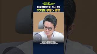 1분숏킥 尹 국정지지도 70대 이상에서도 부정평가가 긍정평가 ‘추월’ [upl. by Defant953]