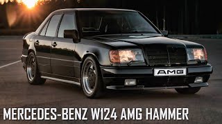 MercedesBenz w124 300E 60 AMG Hammer 1987 [upl. by Curnin]