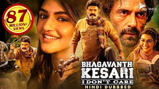 Nandamuri Balakrishnas BHAGAVATH KESARI 2024 New Hindi Dubbed Movie  Sreeleela Arjun R Kajal A [upl. by Cherian409]