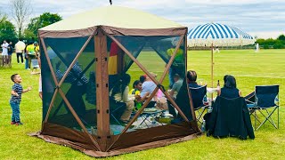 VEVOR Pop Up Gazebo Tent ⛺️  Best Easy Setup Gazebo [upl. by Ahsiym556]