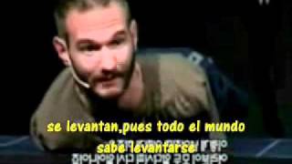 Nick Vujicic Hong Kong Tour quotWhen We Fall Downquot Español life without Limbs [upl. by Ellersick717]