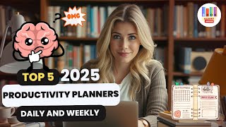 Top 5 Best Productivity Planners for Daily and Weekly Success in 2025 video subscribe shorts [upl. by Ahsenad]