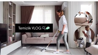 SHARK DETECT PRO İLE EVİMİ TEMİZLİYORUM 🌸 TEMİZLİK VLOG [upl. by Nymrak]