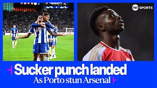 🥊 SUCKER PUNCH for Arsenal as Porto score 94thminute winner  UEFA Champions League [upl. by Danielson]