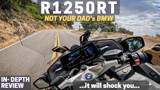 BMW R1250RT  Luxury Touring without Compromise better than a Goldwing [upl. by Ahsikram]