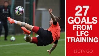 27 goals from Liverpool FC training [upl. by Jurdi]