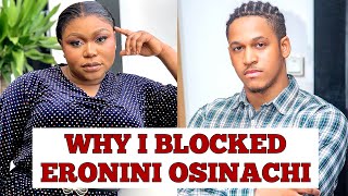 Nollywood Actress Ruth Kadiri Reveal Why She Blocked Eronini Osinachi On Instagram amp Watsapp For [upl. by Dnomrej920]