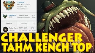 WORLDS 2 TAHM KENCH TOP ONE TRICK VS TRYNDAMERE  PoV Series JaySea Patch 77 [upl. by Nairbal435]