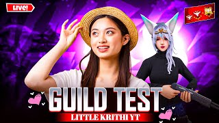 1V4 LIVE GUILD TEST  FREE FIRE LIVE GIRL freefirelivegirl freefirelive [upl. by Leirbma]