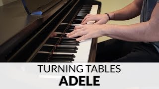 Turning Tables  Adele  Piano Cover  Sheet Music [upl. by Esaj629]