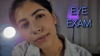 ASMR po polsku EYE EXAM badam Twój wzrok ROLEPLAY [upl. by Ashatan238]