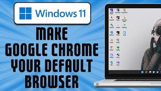 How To Make Google Chrome Your Default Browser easy [upl. by Akena]