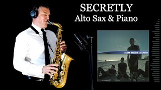 SECRETLY  Skunk Anansie  Alto Sax amp Piano  Free score [upl. by Suoirad60]