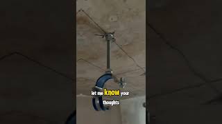 Using ceiling screws in concrete without anchorsplumber electrican electricalcontractor [upl. by Estel]