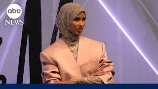 How Muslim women navigate the complexity of hijabs in fashion l ABCNL [upl. by Yellhsa]