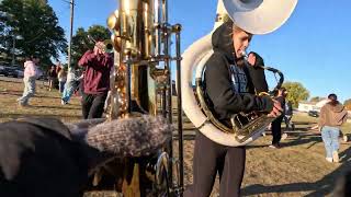 Alto Sax Cam  ROWVA Marching Band 2024 [upl. by Berriman]